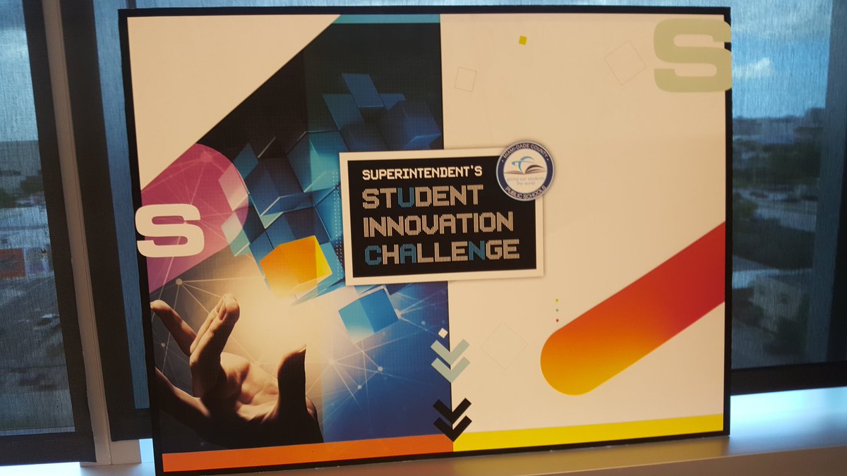 MDCPSSTEAM's tweet photo. Getting ready for the @MiamiSup Innovation Challenge #305 #MDCPSSTEM https://t.co/26xzpWMAdG