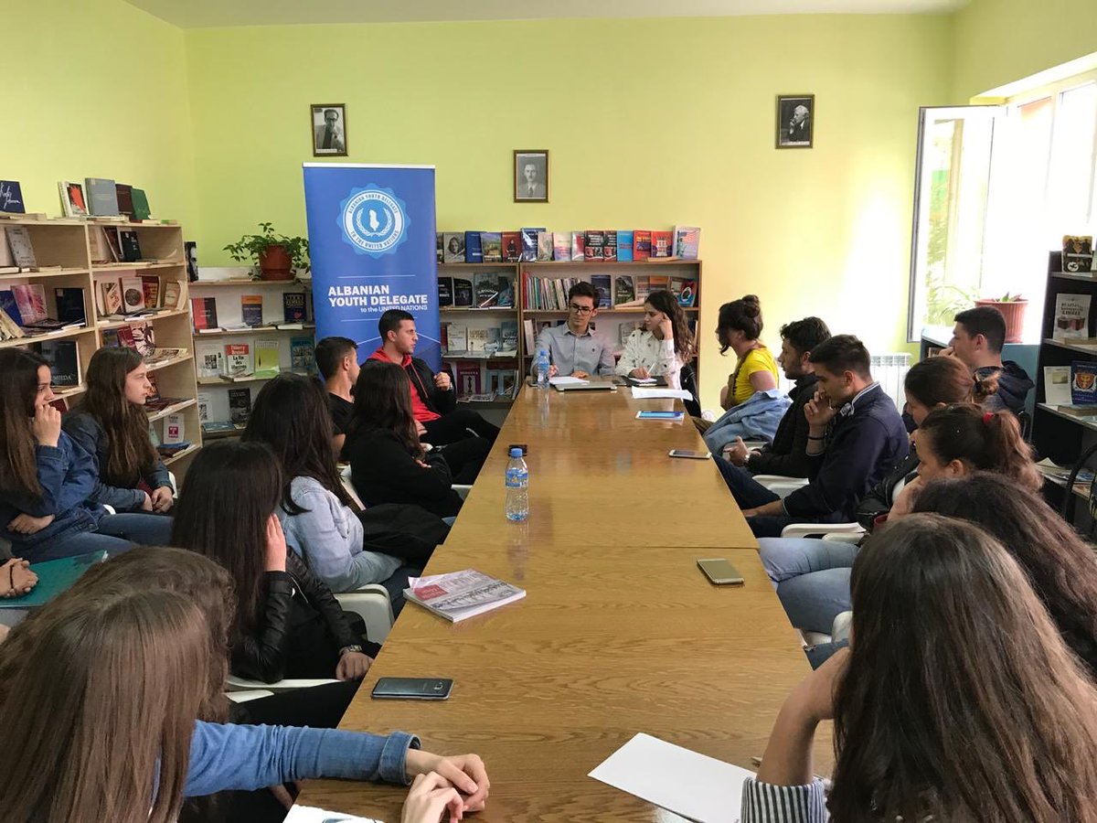 StivenShala's tweet photo. Started today the tours of consultation  w/ 👫. Great day in Lezha&amp;Mirdita;
- dissemination of UN🇺🇳 values &amp; Agenda 2030 
- focus on youth issues - concerns &amp; solutions
#AYD #YouthEmpowerment https://t.co/dh6FhEFxCp