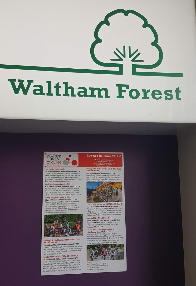 Thanks to all of the bike shops who put up our posters today (and the library)!