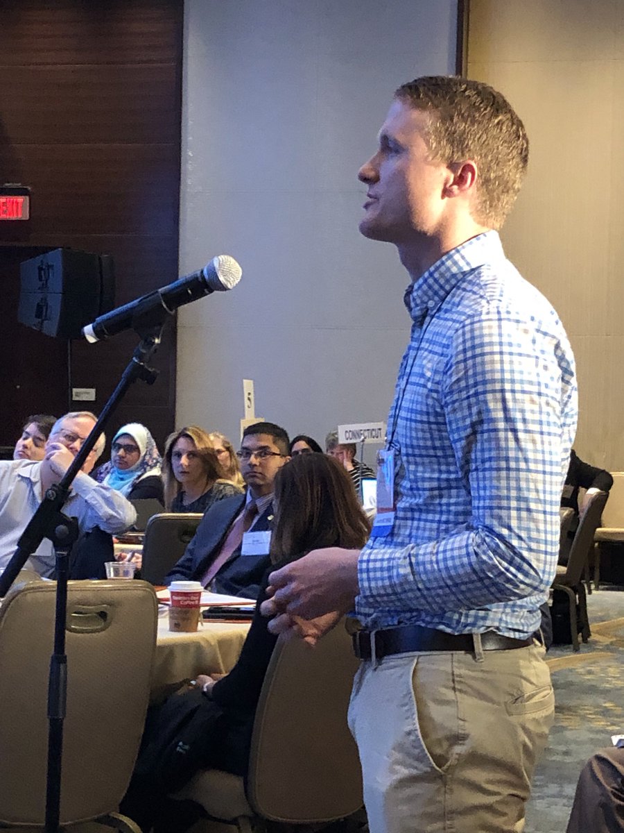 myncafp's tweet image. @Duke_FamMed Resident Dr. Clay Cooper asking @RepKimSchrier about staying in touch with our Representatives and Senators post Hill visits.  Advocating for family physicians and your patients at the #FMAS2019.  #FMRevolution.  So proud of our @myncafp delegation.