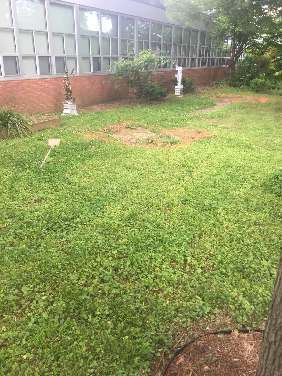 nicolekherndon's tweet photo. Thx Mr. Krepich’s Latin Ss for showing their plans for updating the Roman garden with a bocce court and learning spaces applying what they’ve learned in their year-long culture study. Stay tuned for the final product! https://t.co/QB8hG2YT3P
