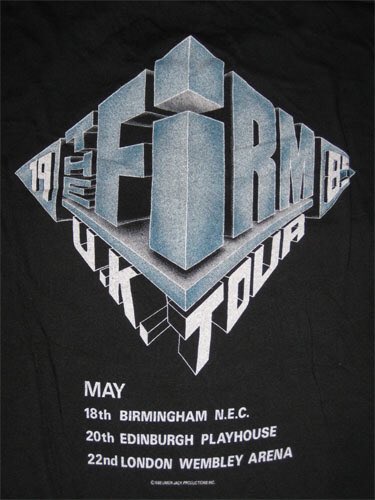 On this day 1985, May 20th, I played w The Firm at the Edinburgh Playhouse. I actually fell onstage (during my bass solo, brought a huge cheer!), &amp; cracked a bone in my back. I didn’t know about the bone for another 25 years. It had healed by then! Crazy rock &amp; roll life! 🤪😳😆