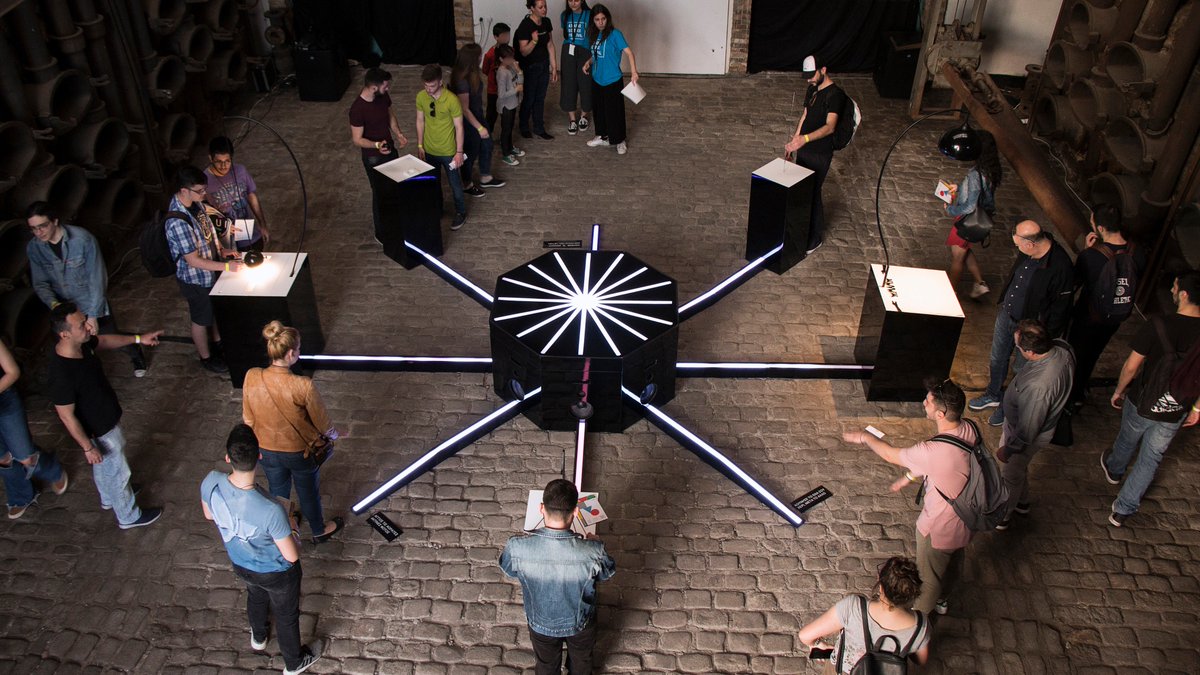 CaveOfSounds's tweet photo. Cave of Sounds received a nomination for the 2019 STARTS Prize run, co-run by Ars Electronica! https://t.co/jQjAelZIYg Woohoo 😀 #arselectronica https://t.co/lOXivfe76t