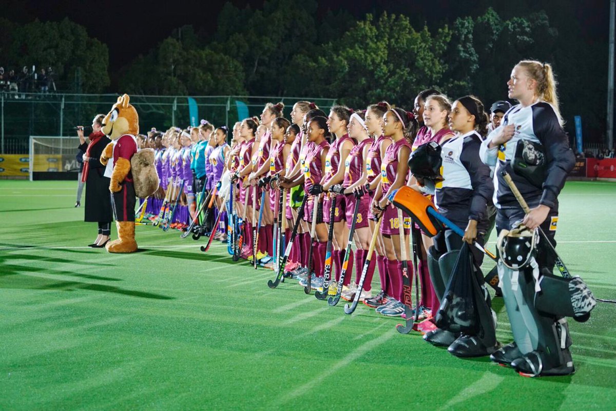 varsitysportsSA's tweet photo. Game on! The #HardHittingAction of  the Varsity Hockey 2019 final is underway. 

Maties Vs NWU 

Watch it live on @SuperSportTV 206/210 https://t.co/FJSWteorc8