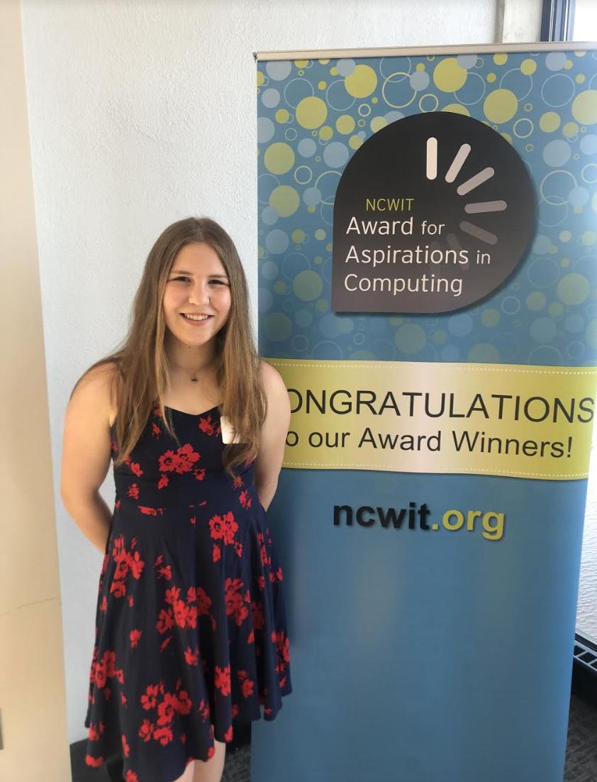 Congratulations to HHS senior Sierra Schlussel on her recent <a href="/NCWITAIC/">NCWITAIC</a> award! Sierra was recognized at the Museum of Science awards ceremony this past weekend - way to go Sierra! #women in #stem