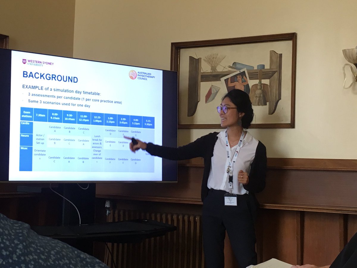 Considerations for designing effective simulation cases.. Need to consider competence not brilliance. A great talk by <a href="/MaxineTe_/">Maxine Te</a>  at #ICSC8