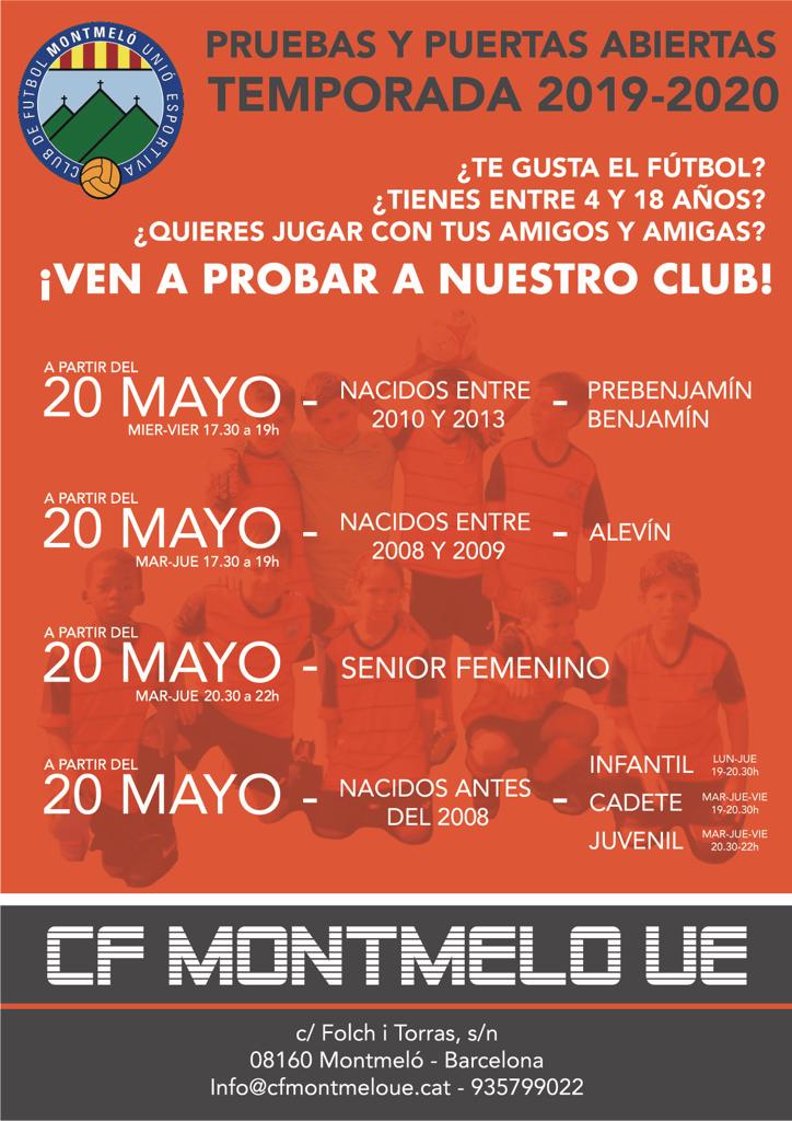 Iniciem les jornades de portes obertes.