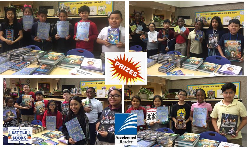 LiestmanLib's tweet photo. Students received #FreeBooks as prizes for participating in the Battle of the Books and achieving lots of #Arpoints @RenLearnUS #AcceleratedReader #EndofYearPrizes @Alief_Libraries @LiestmanES https://t.co/Em45wQTEqH