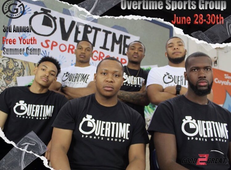 Joex1990s's tweet photo. 3rd annual camp is almost here! Sign your love ones up free youth camp. Not too many doing this it’s all for the community. Plus you never know who might stop through this year 👀.
#Year3
#OTSG
#GoodLifeFoundation
#Good2Great https://t.co/C5LvLkn9yt