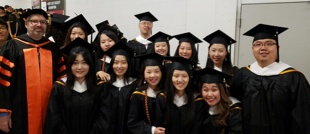 JohnWBudd's tweet photo. Even a sabbatical couldn't keep me away from congratulating all the #CarlsonGrad @UMN_HRIR students (soon to be #CarlsonProud alumni) I had in class last year. All the best! 🎓 https://t.co/TBNxy0Io7A