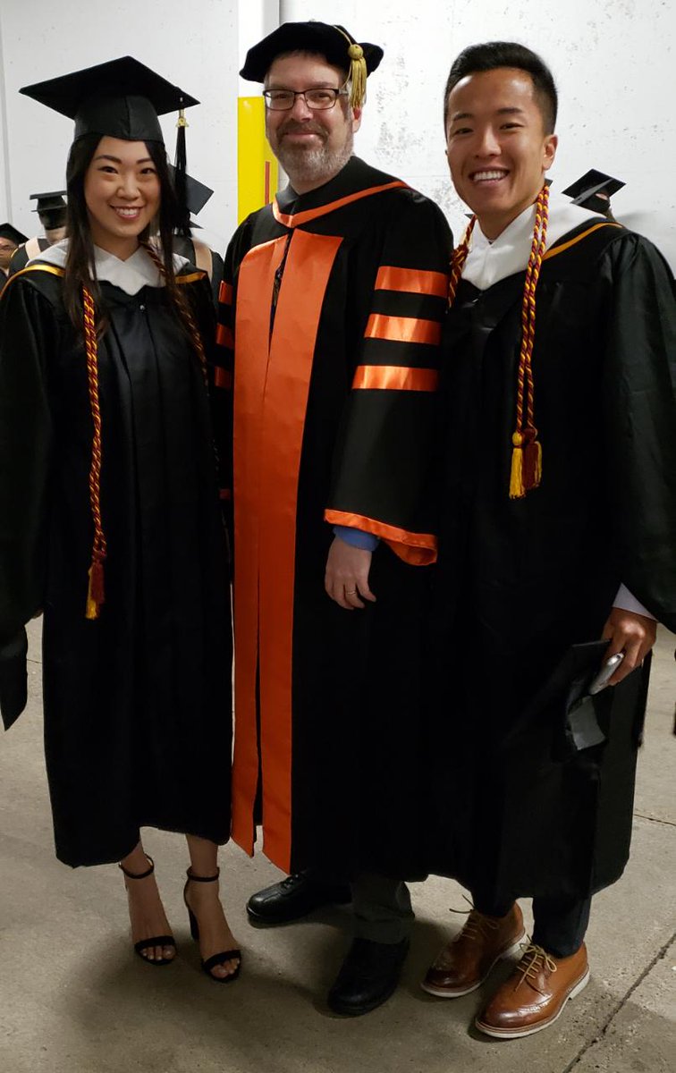 JohnWBudd's tweet photo. Even a sabbatical couldn't keep me away from congratulating all the #CarlsonGrad @UMN_HRIR students (soon to be #CarlsonProud alumni) I had in class last year. All the best! 🎓 https://t.co/TBNxy0Io7A