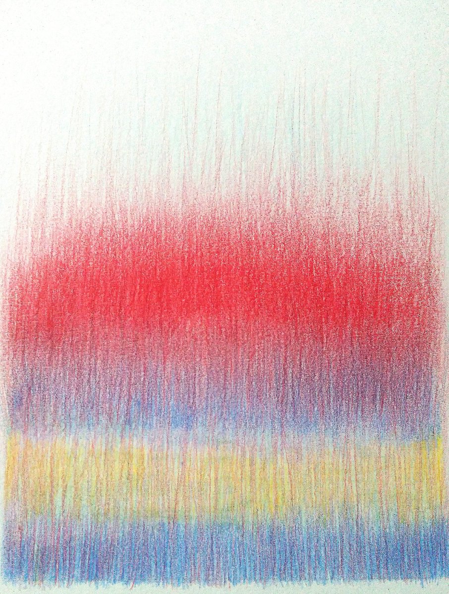 Prado de hierba azul, amarillo y rojo.
Lápices de colores, papel.
#dibujo #lápicesdecolores #lápices #paper #fabercastell #drawing #coloredpencils #grass #prado #rojo #red #azul #blue #amarillo #yellow