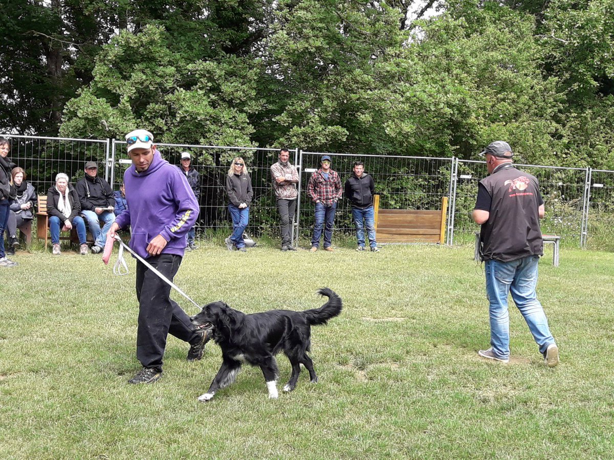 Nos 4 nouveaux formateurs maîtres-chiens d'<a href="/Avalanche/">Colorado Avalanche</a> ont commencé leur formation d'éducateur canin ce matin, dans le département du Lot et  Garonne. Le thème de cette semaine est le travail sur chien difficile.
Sur la photo : Jean-Marc Lazier, maître-chien d'avalanche