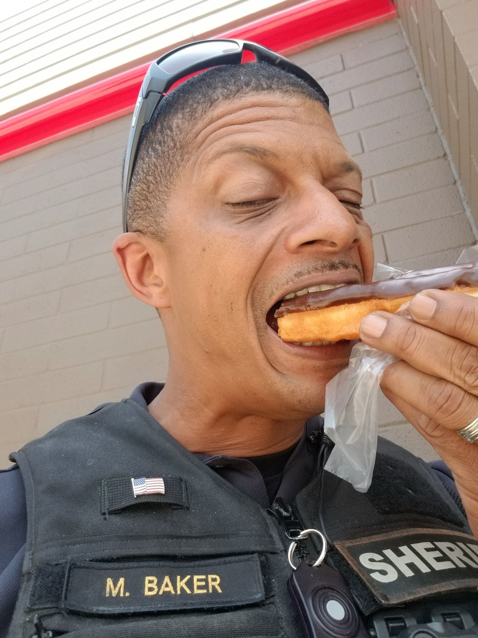 Police Eating