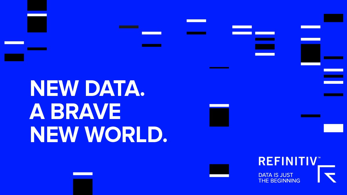 Refinitiv's tweet image. Embracing alt-data sources and new technologies is all the more critical to maintaining a competitive edge. Learn more on the future of investment research: refini.tv/2YWFHWZ