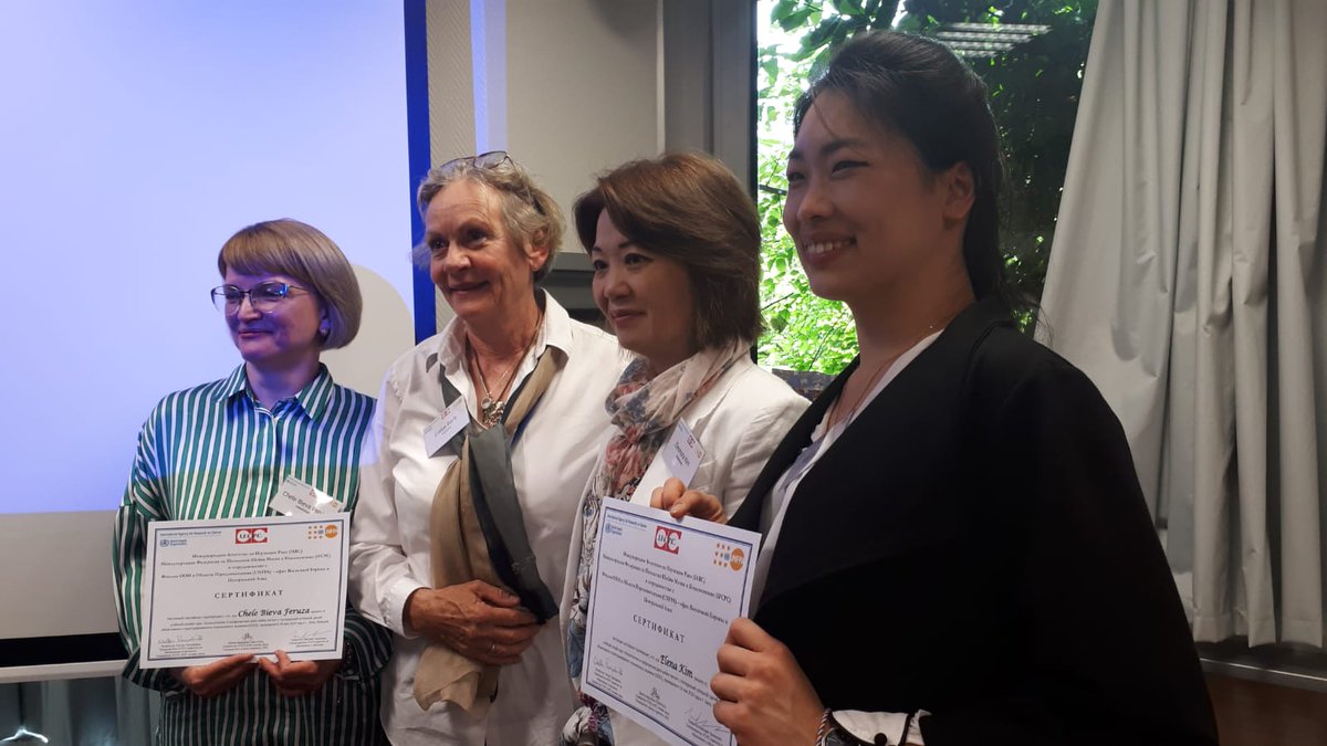 EricLucas_'s tweet image. Successful completion of the exit examination of the #IFCPC &amp;amp; #IARC training course in #colposcopy and prevention of #cervicalcancer and distribution of the course certificates for the trainees from 🇦🇱🇦🇿🇬🇪🇽🇰🇰🇬🇲🇩🇷🇸🇹🇯🇺🇦🇺🇿. Great success!