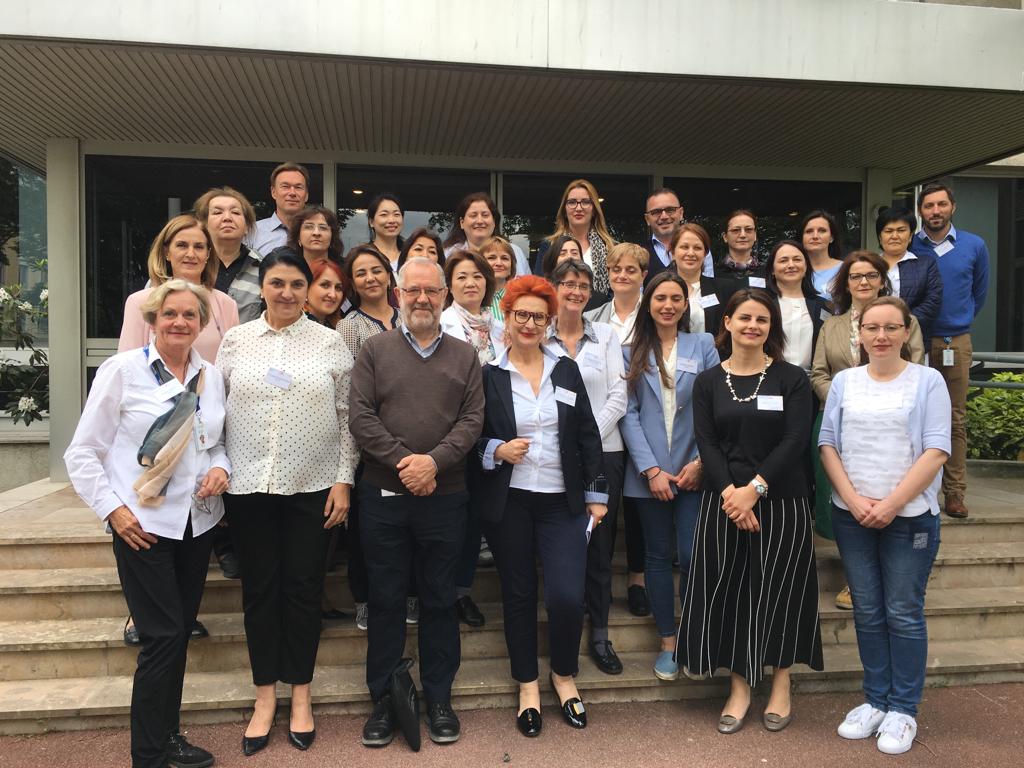 EricLucas_'s tweet image. Successful completion of the exit examination of the #IFCPC &amp;amp; #IARC training course in #colposcopy and prevention of #cervicalcancer and distribution of the course certificates for the trainees from 🇦🇱🇦🇿🇬🇪🇽🇰🇰🇬🇲🇩🇷🇸🇹🇯🇺🇦🇺🇿. Great success!