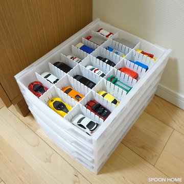 トミカにおすすめの100均収納術14選 セリア ダイソーが大活躍 家事タウン