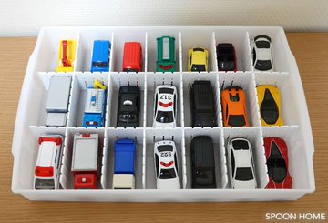 トミカにおすすめの100均収納術14選 セリア ダイソーが大活躍 家事タウン
