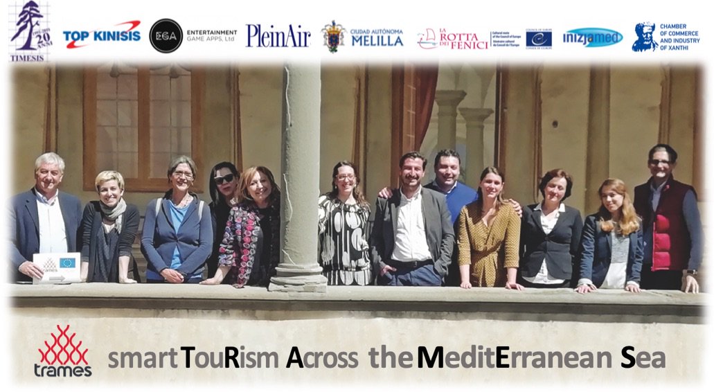 Οκτώ έξυπνες τουριστικές διαδρομές, επτά φεστιβάλ διαπολιτισμικού διαλόγου και ένα βιντεοπαιχνίδι αφιερωμένο στις αρχαίες εμπορικές διαδρομές των Φοινίκων είναι οι στόχοι του Ευρωπαϊκού έργου TRAMES το οποίο συμμετέχει και η <a href="/TopKinisis/">Top Kinisis Travel</a>