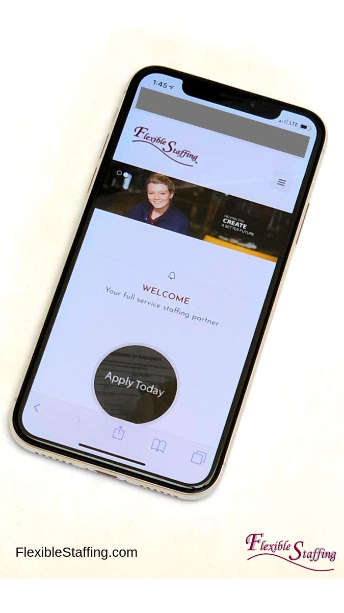 Flex_Staffing's tweet photo. Looking for work? You can do the entire process on your phone! Apply online at https://t.co/3r0LrazWYP, then call our office to schedule a phone interview! https://t.co/hAVKsFn5WH