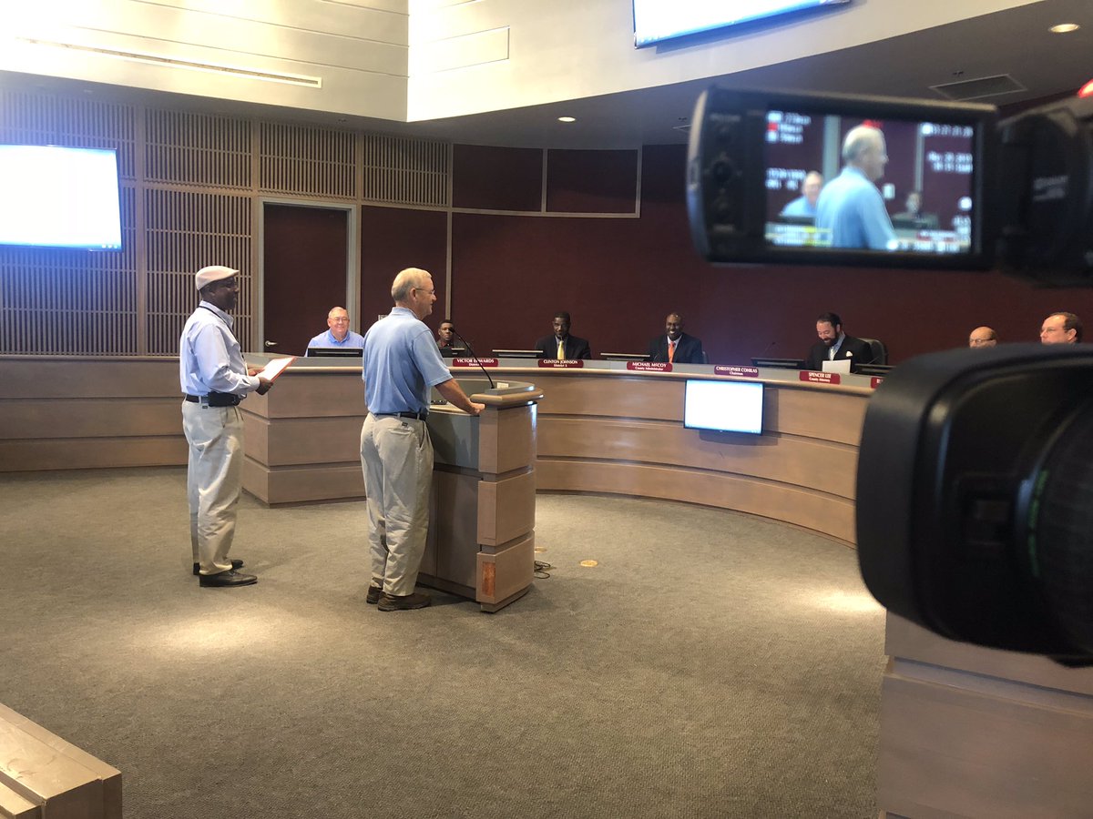 Dougherty County Public Works staff are also being celebrated this week! County Chairman Chris Cohilas named this week 2019 National Public Works Week. Public Works managers joined in today’s recognition.