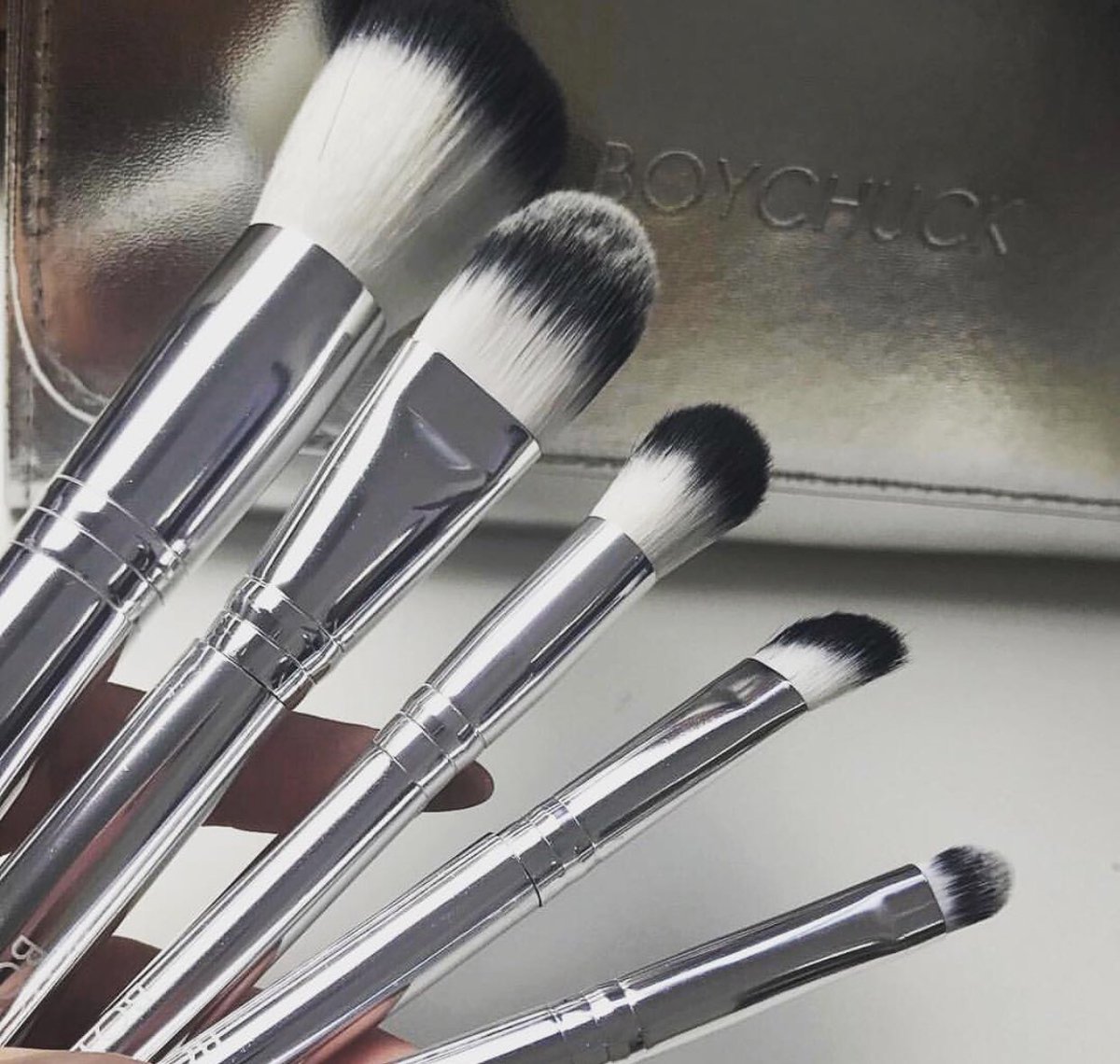 ColorSalonLV's tweet photo. Create any look with your very own #boychuckbrushes available at the salon and at https://t.co/OAxE394Jjn! https://t.co/Rvf6rWr8Yw