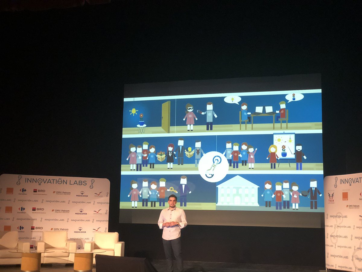 beontimeio's tweet photo. And the pitching sessions is opened by @vladimiroane! 🙌 Good pitch on how Innovation Labs is changing Romania! https://t.co/NRjpjywF9A