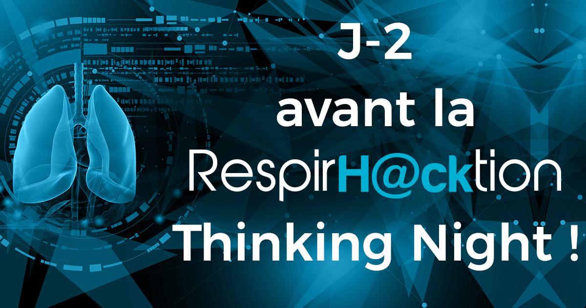 respirhacktion's tweet photo. J-2 avant la @respirhacktion #THinkingNight !
Qui n'a pas encore pris sa place pour une soirée d'idéation autour des maladies respiratoires ? https://t.co/Ko5W6ghCwg https://t.co/6RuQEHcBDy