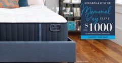There is something to be said for being stylish and savvy. Get the handcrafted comfort of a Stearns & Foster® mattress and save during our Memorial Day Sale.

woodstockoutlet.com/stearns-and-fo…

 #SleepBetter #StearnsAndFoster #Mattress #AtlantaSleep #AtlantaMattress