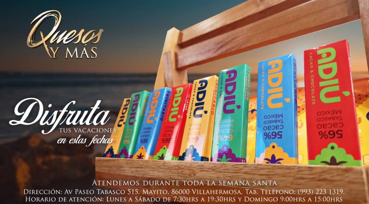 Buen día!!! ☀️ que no pare tu antojo!!! Nos encuentras en Quesos y Más!!! 

#Tabasco #FelizLunes