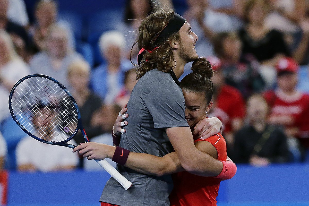 With strong runs on the clay, 'dynamic duo' Stefanos Tsitsipas an...