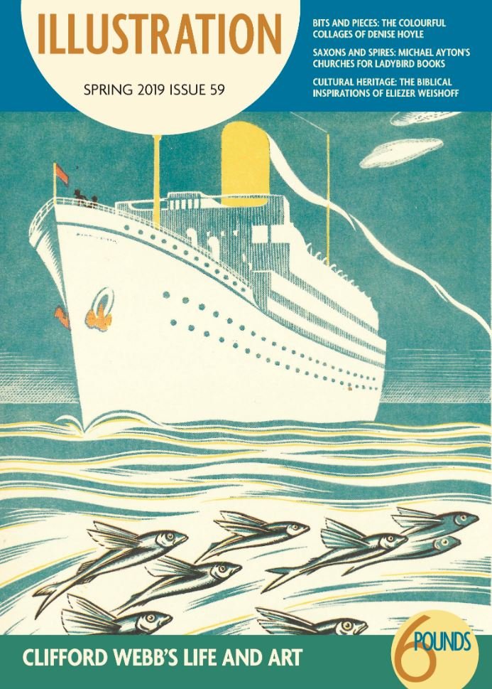 CelloPress's tweet photo. Illustration Spring 2019 Issue 59 now out
It includes articles on Clifford Webb's life and art - Alan Powers and Denise Hoyle and much more - #childrensbooks #denisehoyle #alanpowers #bookillustration #woodengraving #ladybirdbooks #illustratedbooks
#valeriabrancaforte https://t.co/YIOCnwjDXf