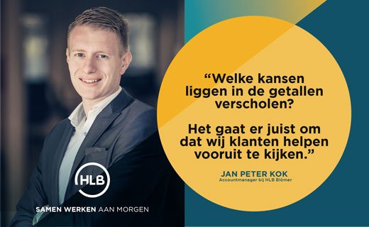Hou jij er net als Jan Peter van om vooruit te kijken? Kijk dan op werkenbijhlb.nl