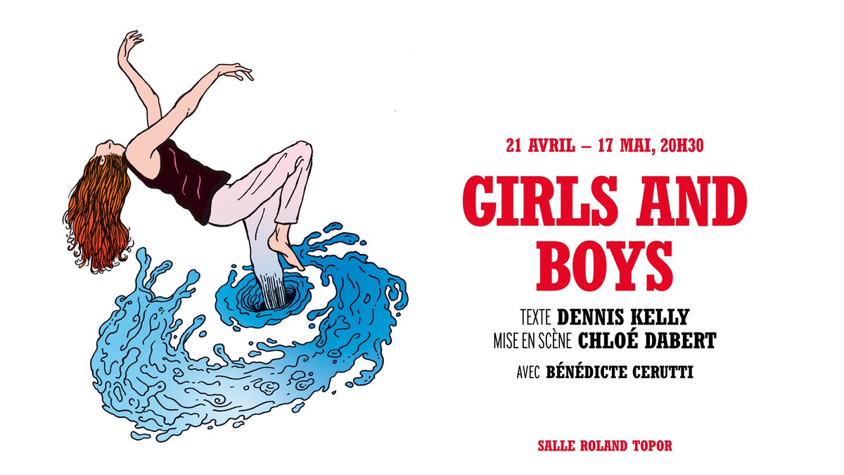 Un spectacle qui interroge les rapports homme femme.

Découvrez #GirlsAndBoys de Dennis Kelly, mis en scène par Chloé Dabert avec Bénédicte Cerutti.
Découvrez toute la saison 2019-2020 sur #SaisonRondPoint et suivez notre Facebook Live sur bit.ly/2Hnfxa8 📺