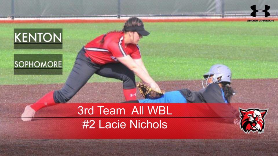 SbCats's tweet photo. Shout out to Lacie Nichols for being selected 3rd Team All Western Buckeye League for the Lady Cats. Congrats! https://t.co/zaRJ3WGgGP
