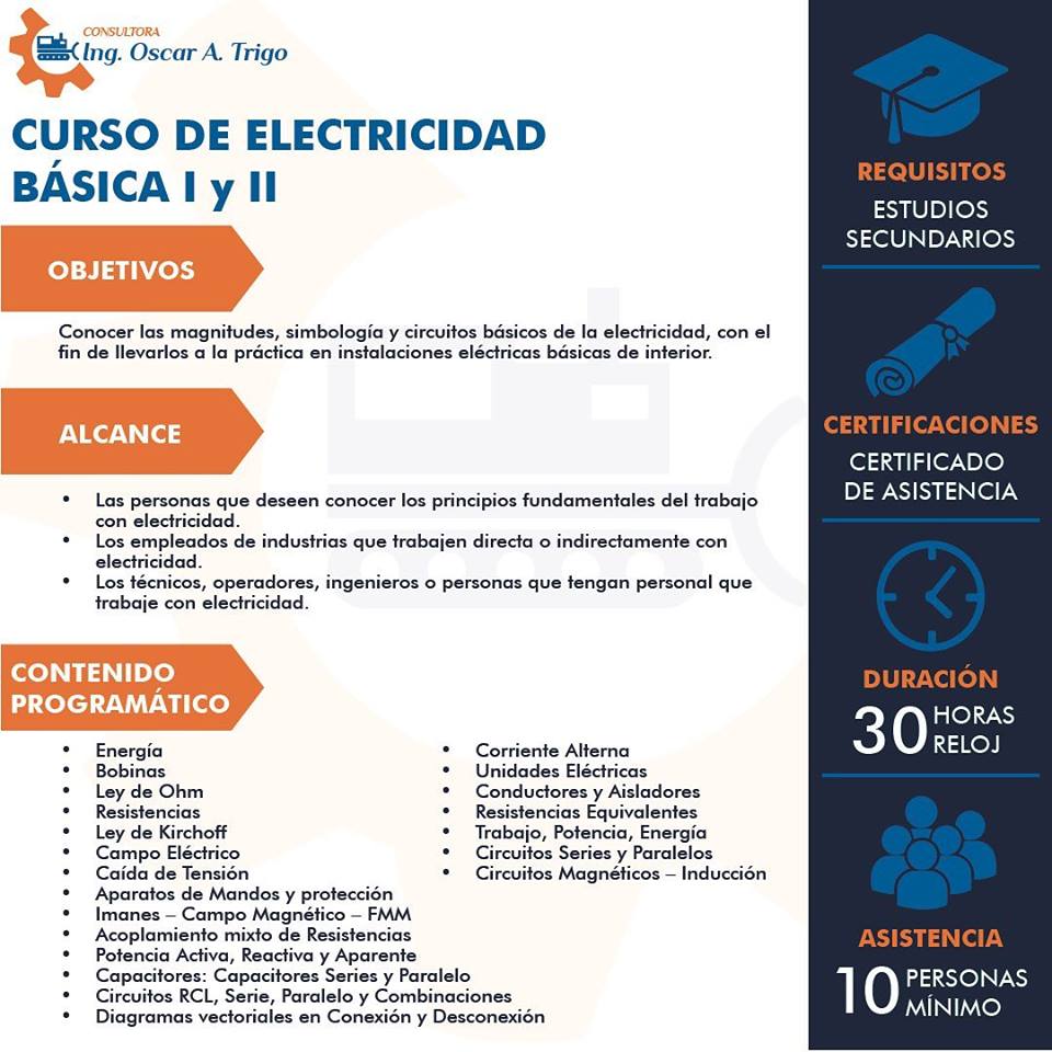 #CURSO #CAPACITACION #ELECTRICIDAD #BASICA