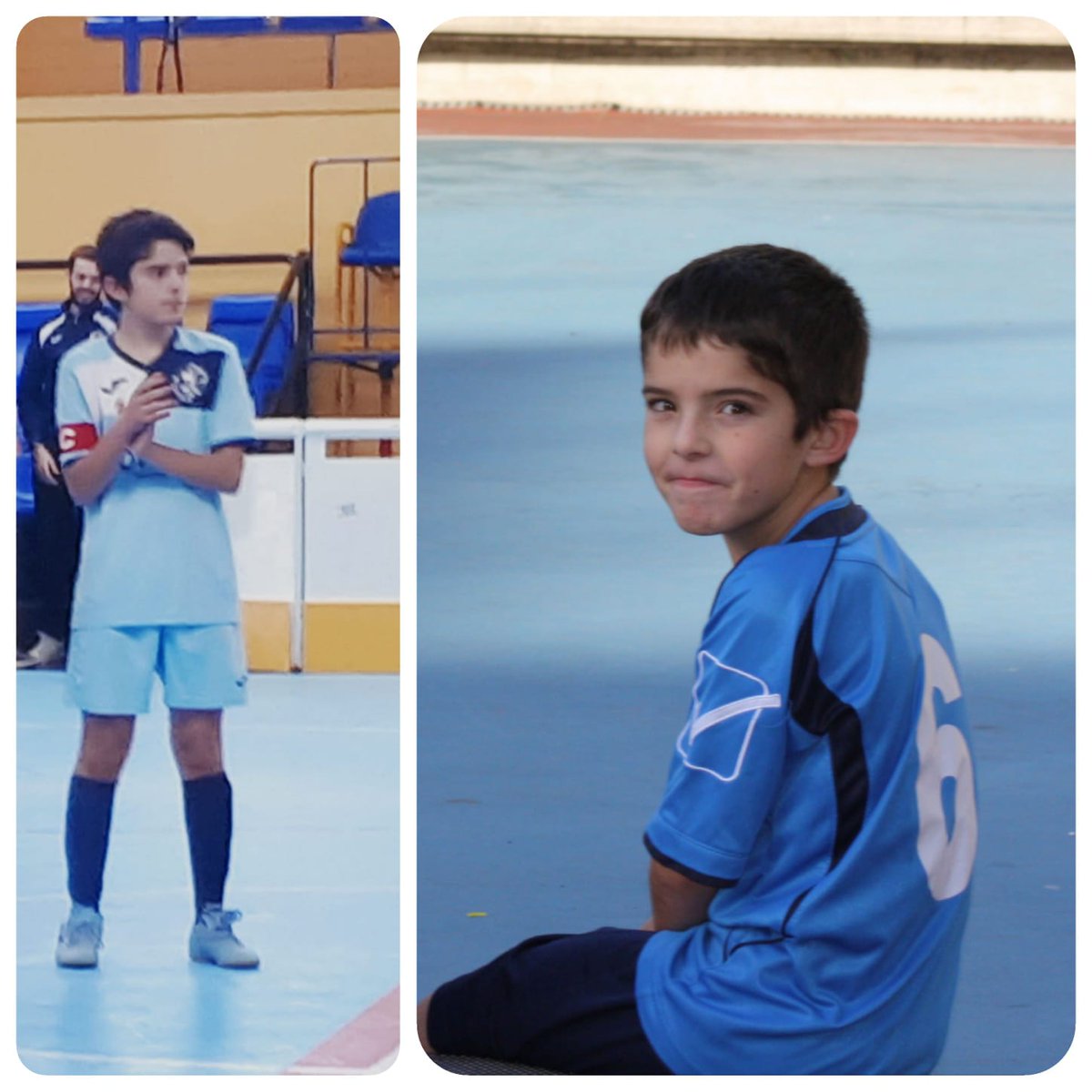 CDLOYOLA's tweet photo. FUTBOL SALA: ¡¡ Estamos de enhorabuena !! Íker Darias Fernández jugador del equipo Infantil ha sido seleccionado para la selección Gran Canaria de Fútbol Sala. Un premio para toda una vida de trabajo, esfuerzo e implicación. ¡¡¡¡¡ Felicidades Íker !!!!! https://t.co/fE2pz2DMKa