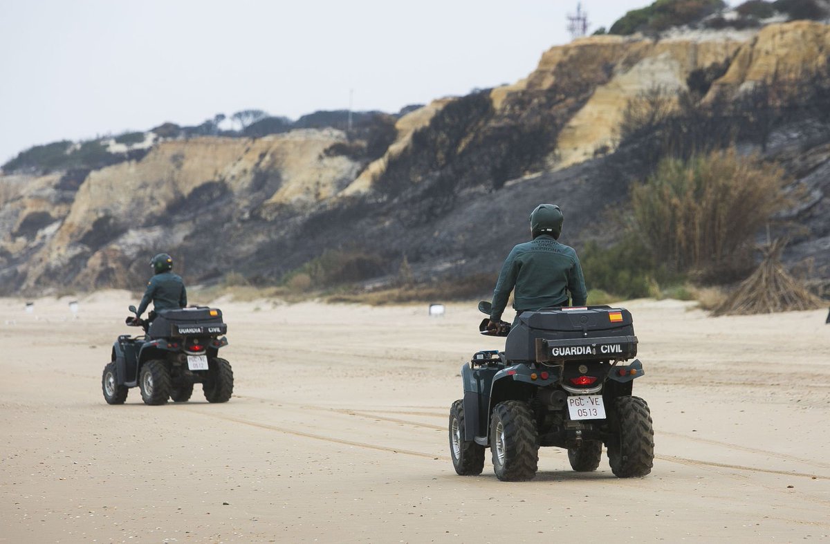 guardiacivil's tweet photo. El #ParqueNacional de #Doñana es un entorno único de 160.000 hectáreas que debemos preservar. 

La @guardiacivil tiene allí un Destacamento del #SEPRONA 
que anualmente lleva a cabo más de 500 actuaciones en favor de la defensa medio ambiental. 

#Colabora con ellos📲 #062 https://t.co/PjUmilqGlx