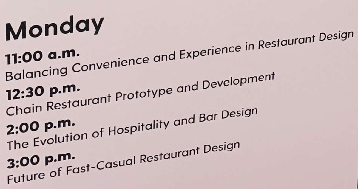 FESmagazine's tweet photo. Our sister pub @RDDmag hits the KI Showroom, booth #2440 stage to chat with panelists about restaurant design. Join us to hear @starrdesignteam, @Rotolos, #tobinellis and @ariainc #nrashow2019 #100YearsOfWow #restaurantdesign https://t.co/gojpJHKPM6