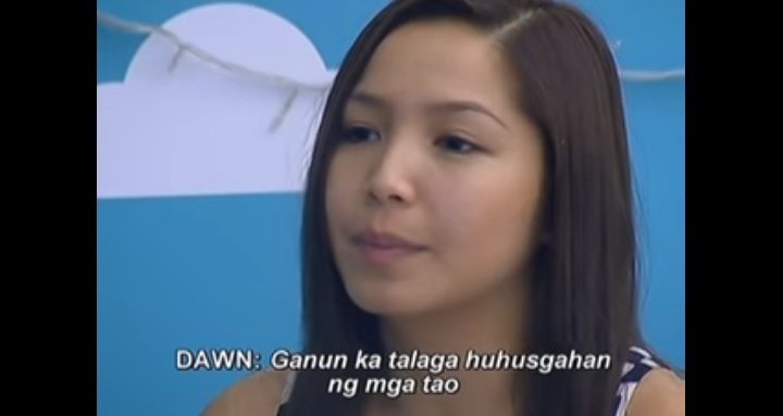 dsptchr's tweet photo. "well that's how people judge you because they judge you on what they see and not what they actually know or the truth and that's why people judge so easily..." - @thedawnchang 🙌

#PBBThrowback #PBBG8tTheGold https://t.co/UNGKSd1SCw