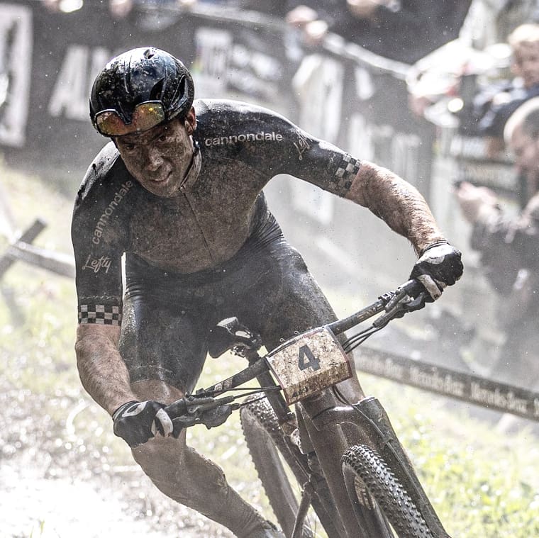 Terrible day on the <a href="/UCI_MTB/">UCI MTB</a> world cup. Ended 7th with heavy legs. Next week next chance. // 7ème de l'ouverture de la Coupe du Monde. Des jambes lourdes mais je sauve les meubles quand même. <a href="/mmondini_photo/">Michele Mondini</a> #cannondale #TeamGrandEst