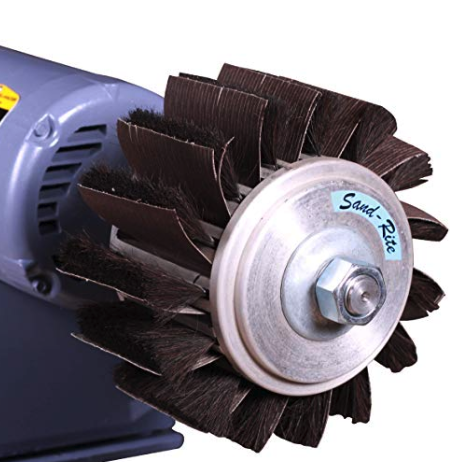 SandRiteMfg's tweet photo. The B-12 is excellent for deburring, sanding &amp; polishing wood and metal and perfect for creating a satin finish. The Abrasive is a 1/8" staggered/slash cloth giving greater flexibility when sanding. https://t.co/1Fstvn4wYv #woodworking #metalworker #furnituredesign https://t.co/Z4DkxEehXO