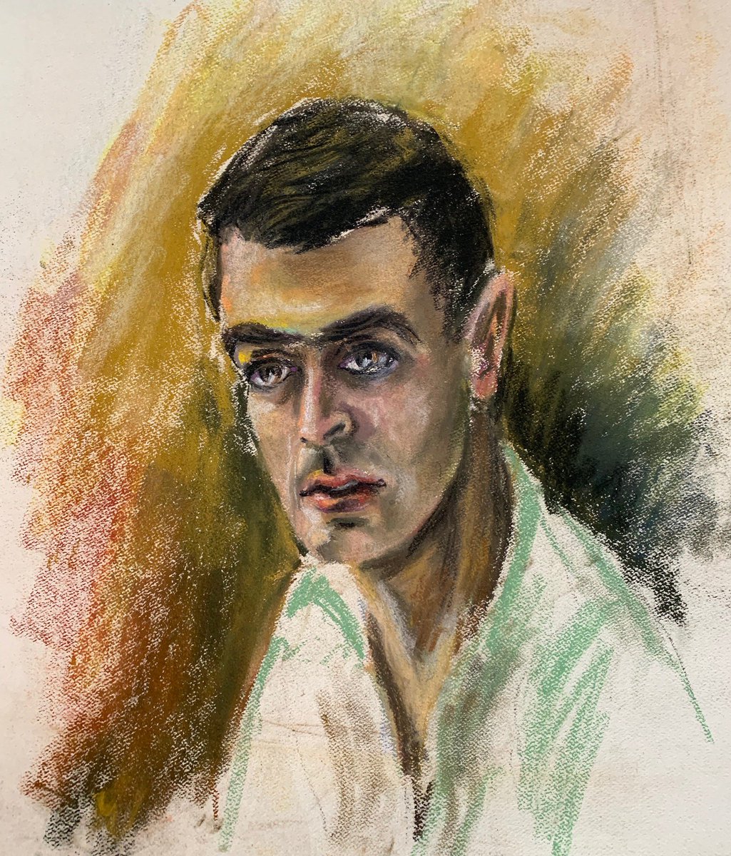 VladKagan's tweet photo. From the Archives:
What significance does the "artist" vs "designer" argument have when you review an individual's creative output in context? A self-portrait of Vladimir and a study of woman from 1954 showcase Vladimir's lesser-known talents... https://t.co/dDnckc70W9 https://t.co/NKwuUgeVrS