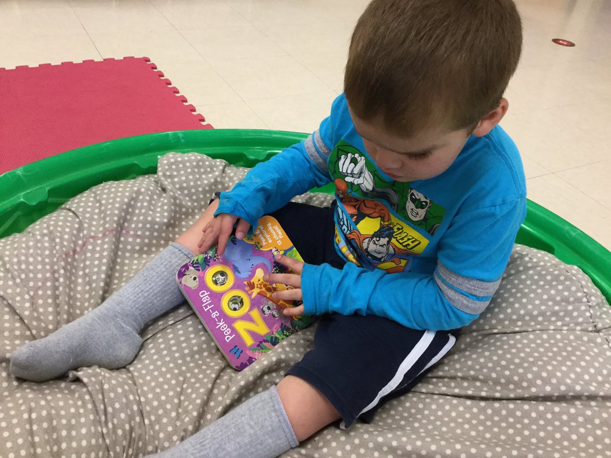mrsgradassi's tweet photo. We’re celebrating literacy in ECC/PPCD! It Reading Slumber Party Monday and my students are cozying up to their favorite books! #ott15years #celebrateliteracy #nisdppcd https://t.co/e6fGG9UI4c