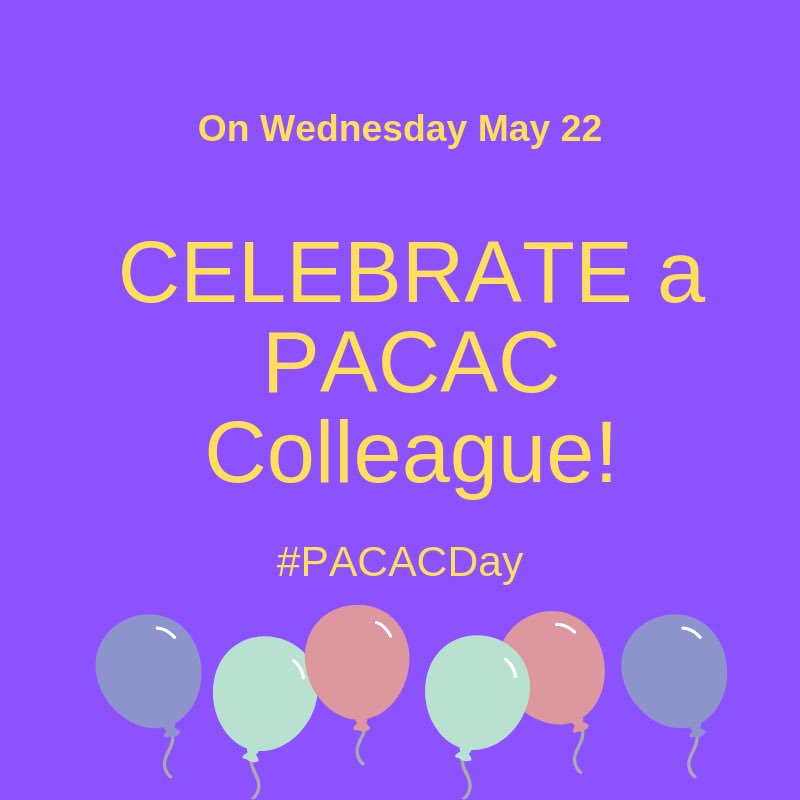 PACAC1954's tweet image. Get excited for #PACACDay! 💜💛