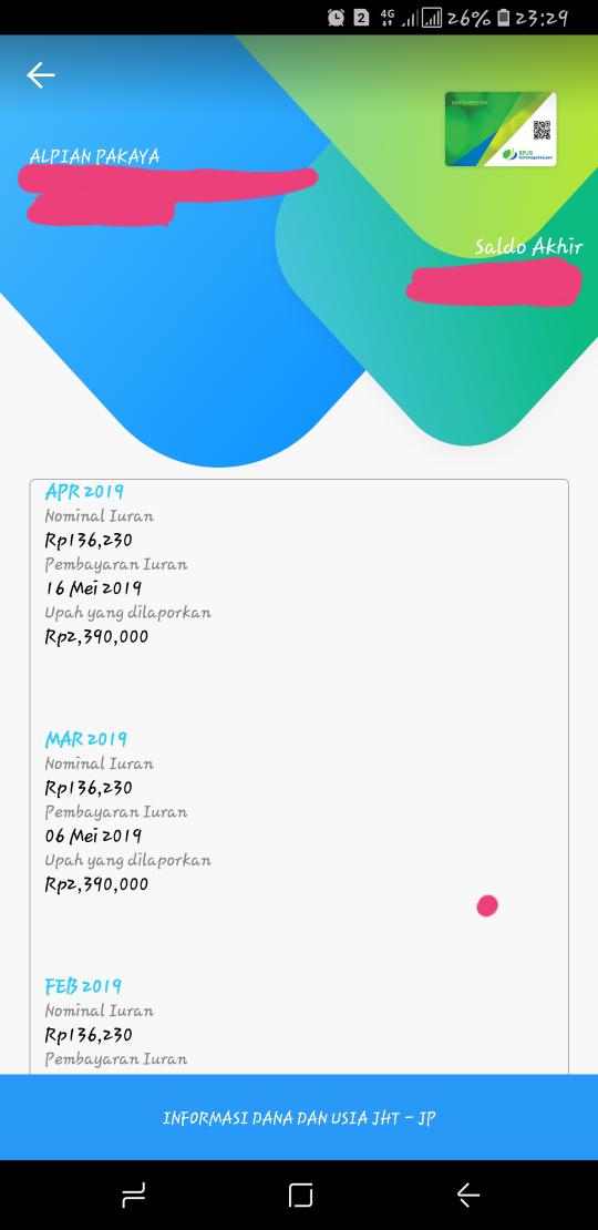 PakayaAlpian's tweet photo. Tidak sesuai dengan upah yang di terima....
Siapa yang bermain???
@BPJSTK_JHT_BPU  atau perusahan? https://t.co/0Nh311PkAJ