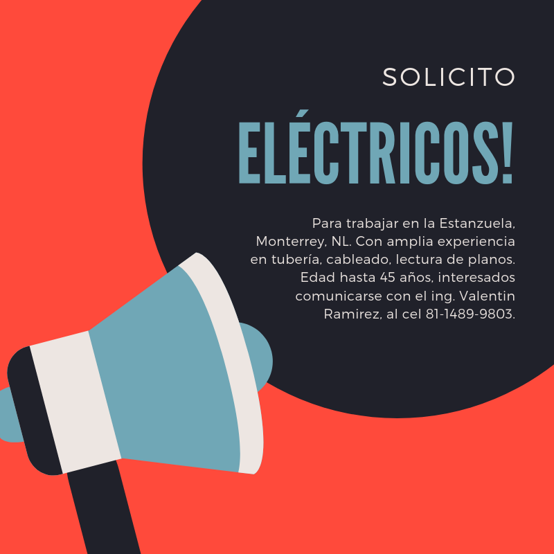 mecsolintl's tweet photo. Solicito personal, anímate!!! https://t.co/Q8iyXld8Lc