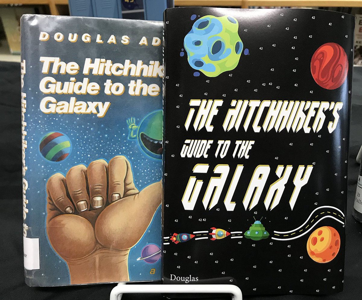 EssexWestford's tweet photo. Students from the Design &amp; Creative Media 1 program at @CTEforTech recently took part in a book jacket rebranding project. On May 10, a reception was held in the @EHSCTElibrary to announce the winning book jacket redesigns. #EWSD https://t.co/r9mmT2os3O