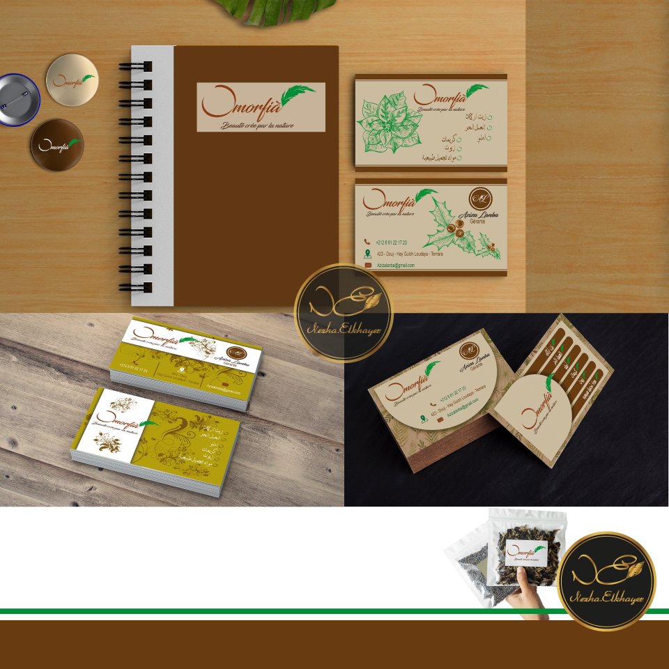 ElkhayerNezha's tweet photo. Omorfià business card
#design #graphicdesigner #webdesigner #art #artiste #creativity #innovation #imagination #logo  #webdesign #graphique #inspiration #art #beauty #cosmetics #nature #businesscards  #photography #picoftheday #photo #nice #goal #success #creative #smile ☺️ https://t.co/jCxk8VnXbX
